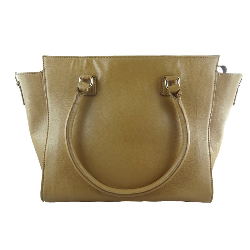 TREE OF LIFE TAN LAPTOP BAG-