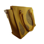 TREE OF LIFE YELLOW LAPTOP BAG-LAPTOP BAG