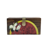 TRUNG TRUNG KARMO, WOOD CLUTCH-Woomen's Wood Clutch