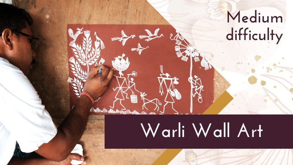 Warli Wall Art Lesson Image