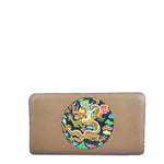 WHERE BE DRAGONS, TAN WALLET-