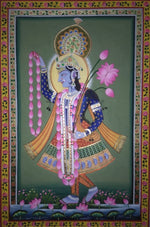 Yamuna Maharani Pichwai Painting for sale